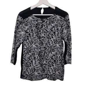 J. Crew Embroidered Cotton Blouse